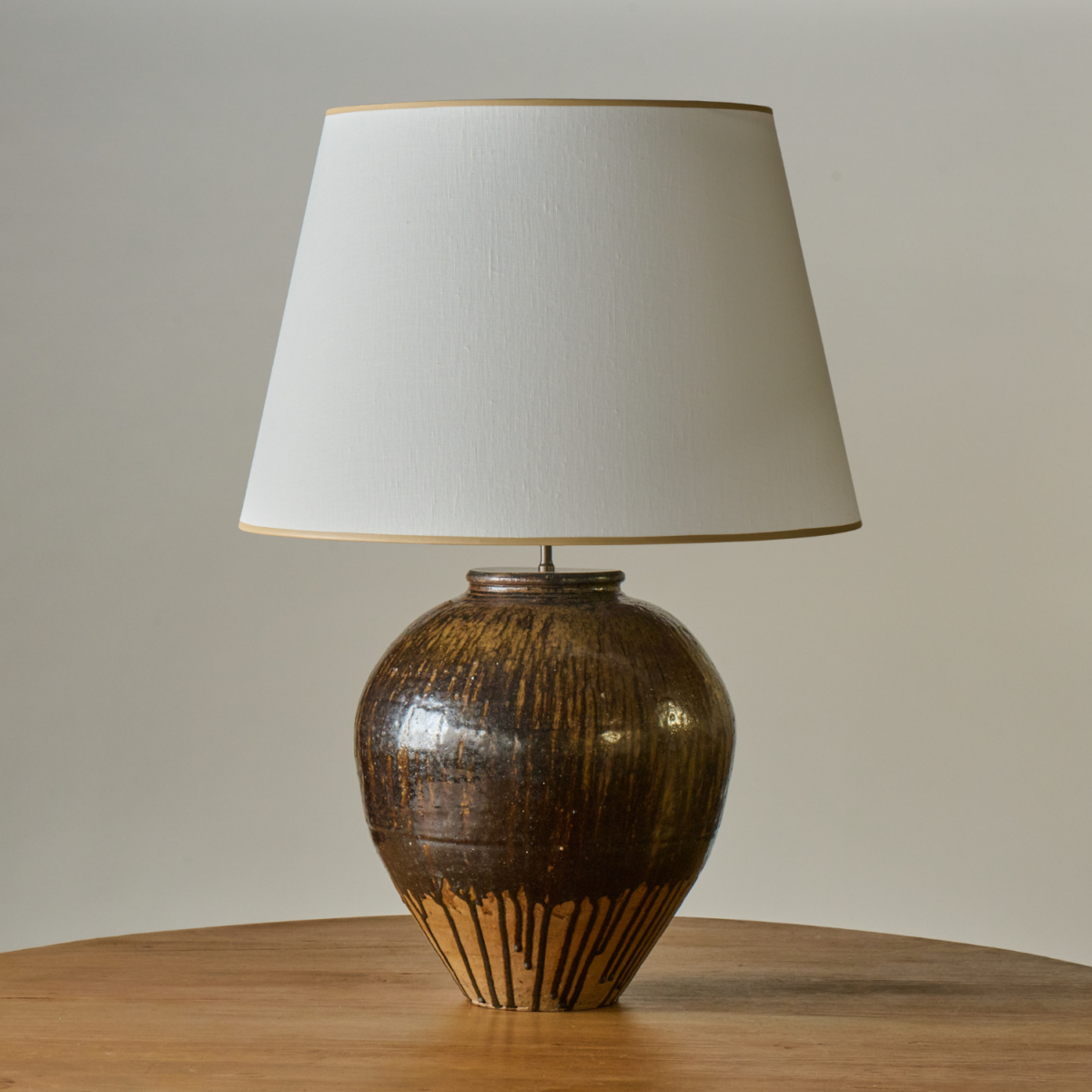 Monumental South Chinese Vase Lamp