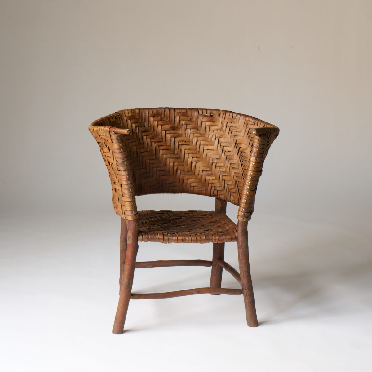 1920’s Old Hickory Occasional Chair, American