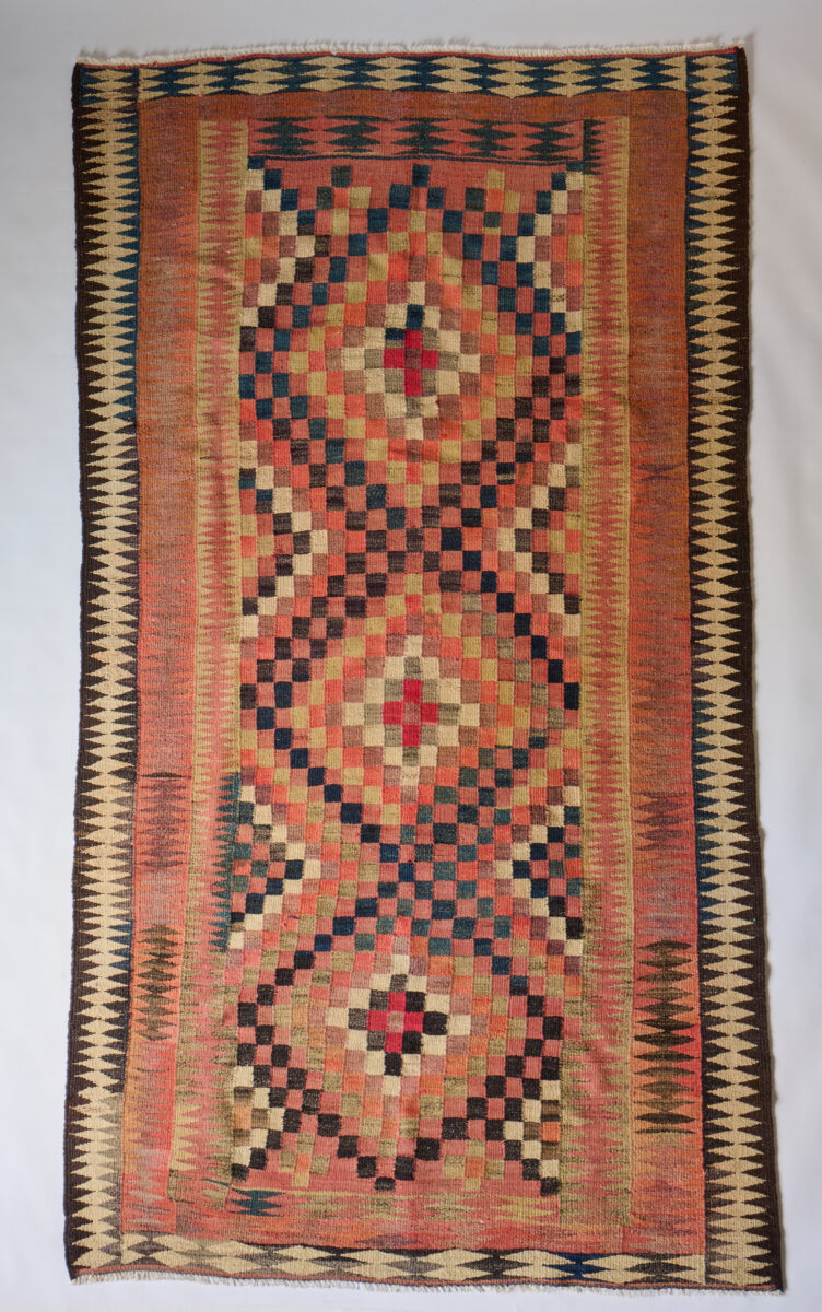 Vintage Persian Nomad Kilim