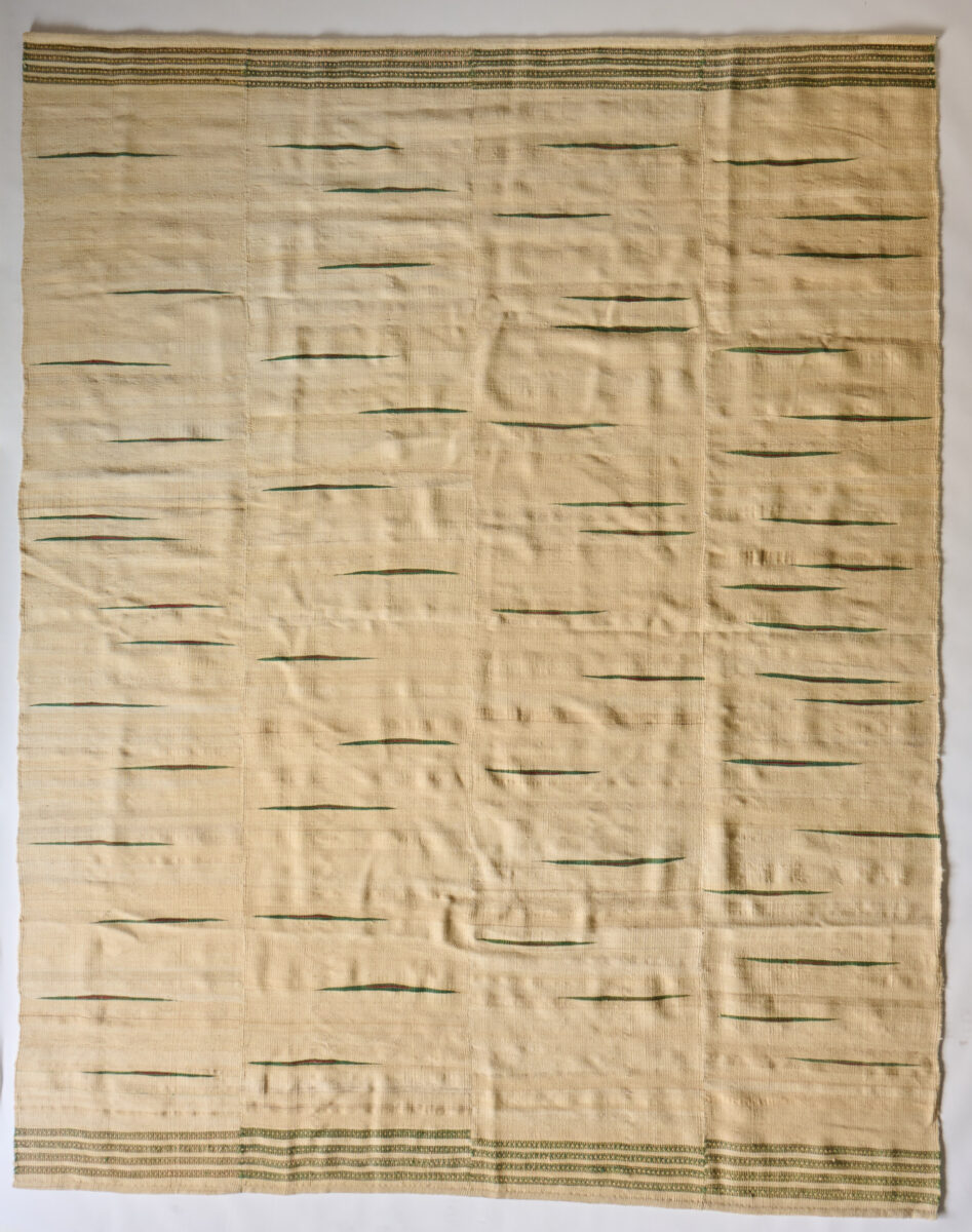 Vintage Swedish Flat Weave Carpet