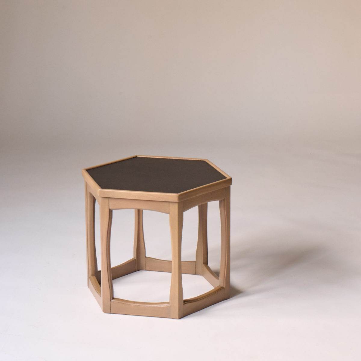 Vintage Mid-Century Hexagonal Table