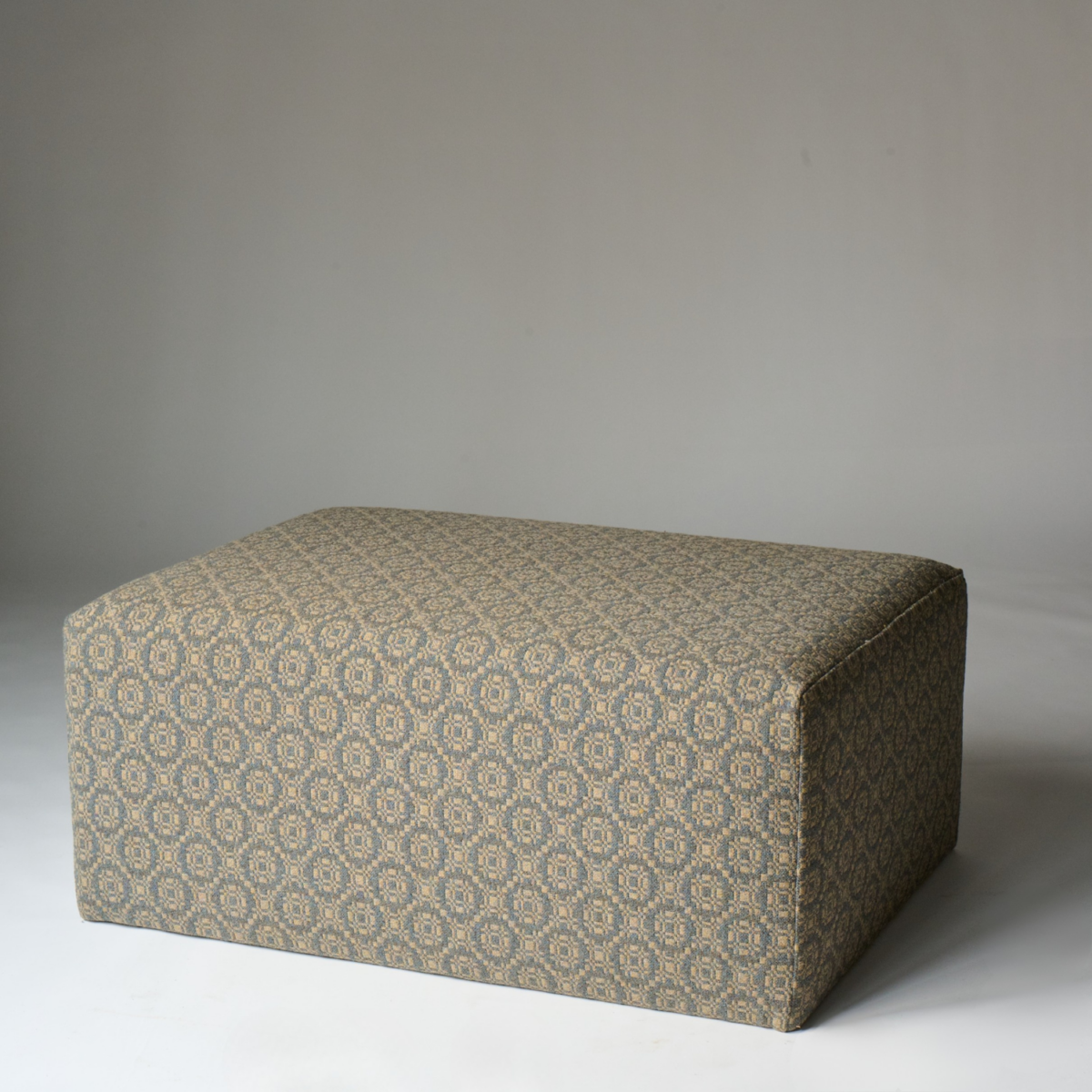 Custom Upholstered Ottoman