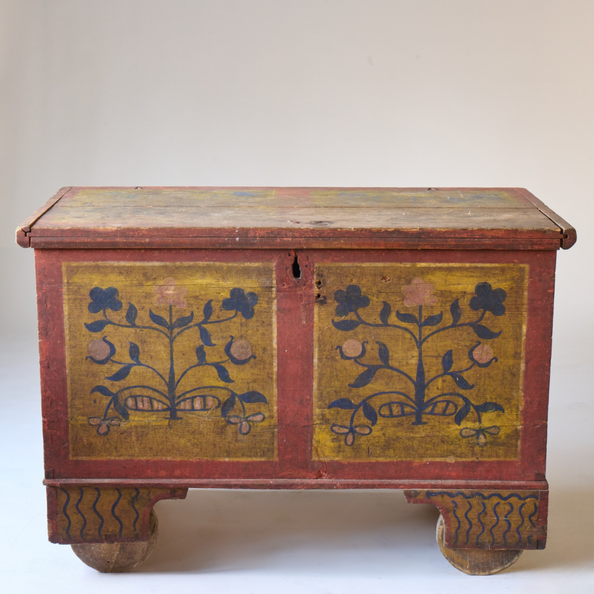 19th Century Painted French Chest