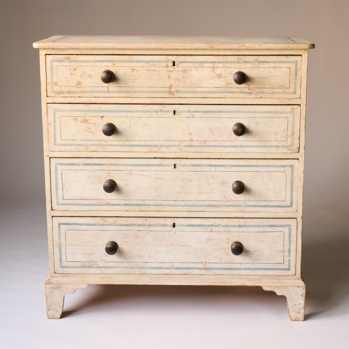 19th Century English Painted Dresser