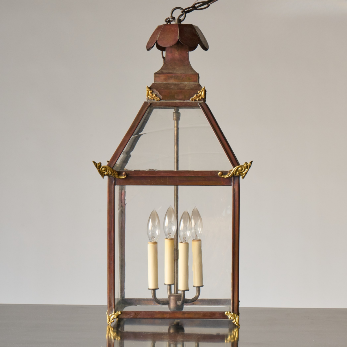 Late 19th Century French Empire Style Hall Latern